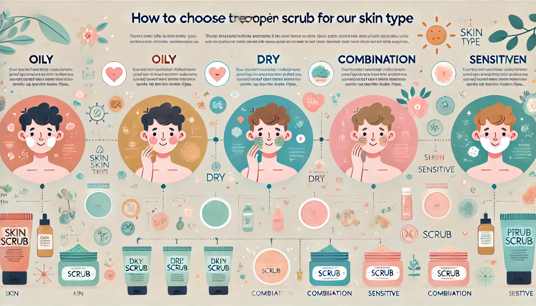 How to choose the proper scrub for your skin type